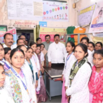 World Health Day Visit to Santoshi Matanagar Health Centre